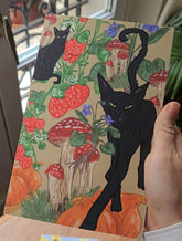 Carnet - Black Cat