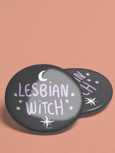 Lesbian Witch - Badge