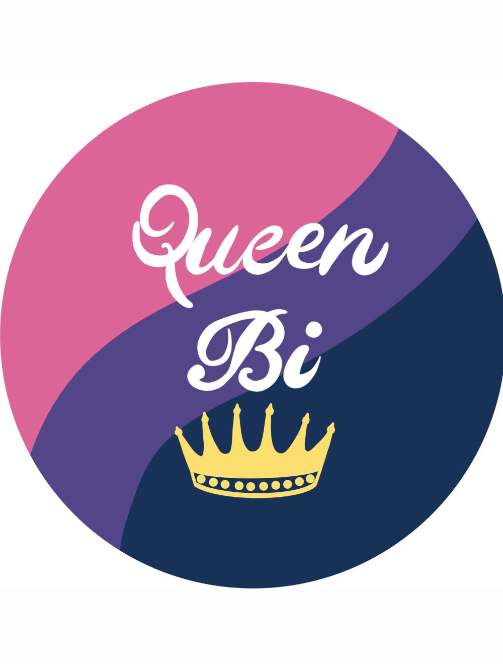 Queen Bi - Badge
