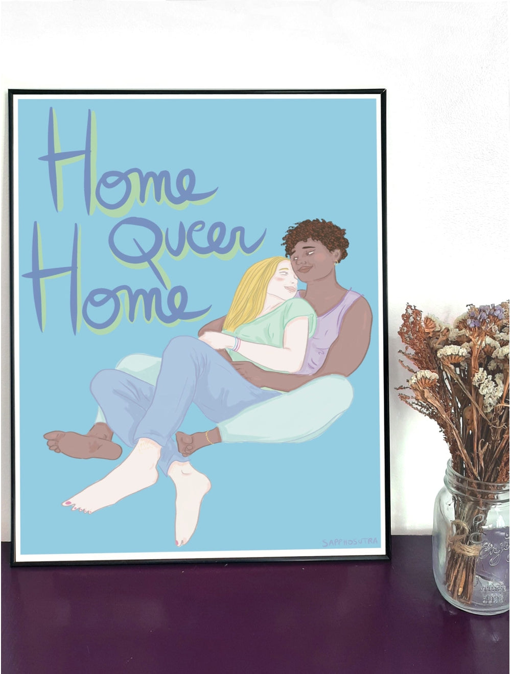 Affiche queer Sapphosutra