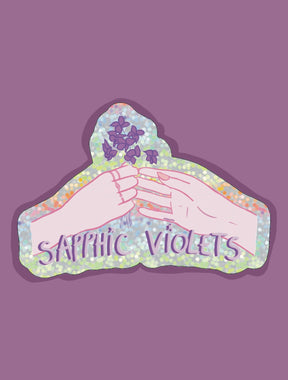 Stickers - Sapphic Violets