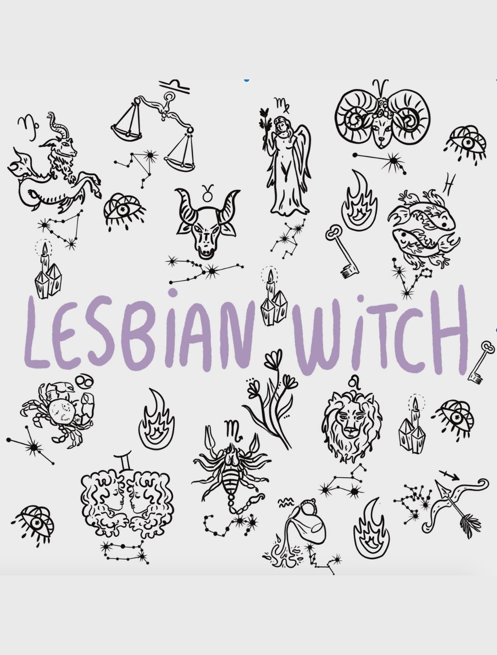 Tote Bag - Lesbian Witch